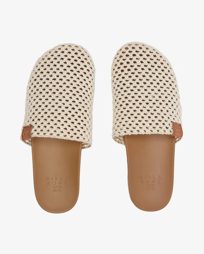 Billabong Maddie Slider Sandals Natural Women Shoes