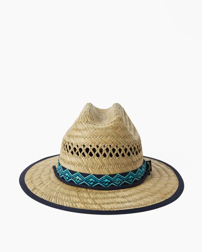 Billabong Mid Tides Straw Lifeguard Hat Blue Haze Men Hats Billabong Mid Tides Straw Lifeguard Hat Blue Haze Men Hats