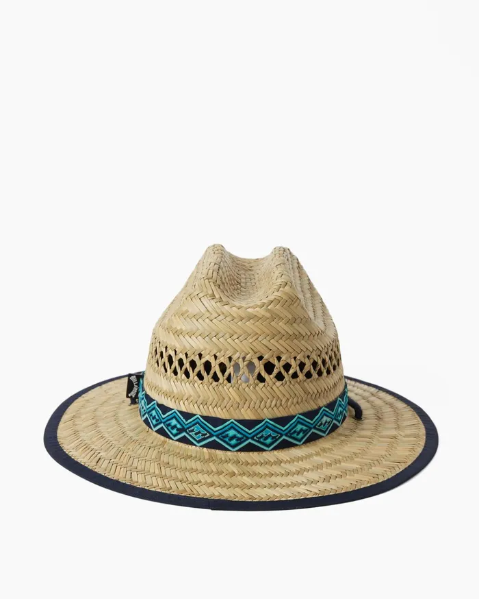 Billabong Mid Tides Straw Lifeguard Hat Blue Haze Men Hats Billabong Mid Tides Straw Lifeguard Hat Blue Haze Men Hats