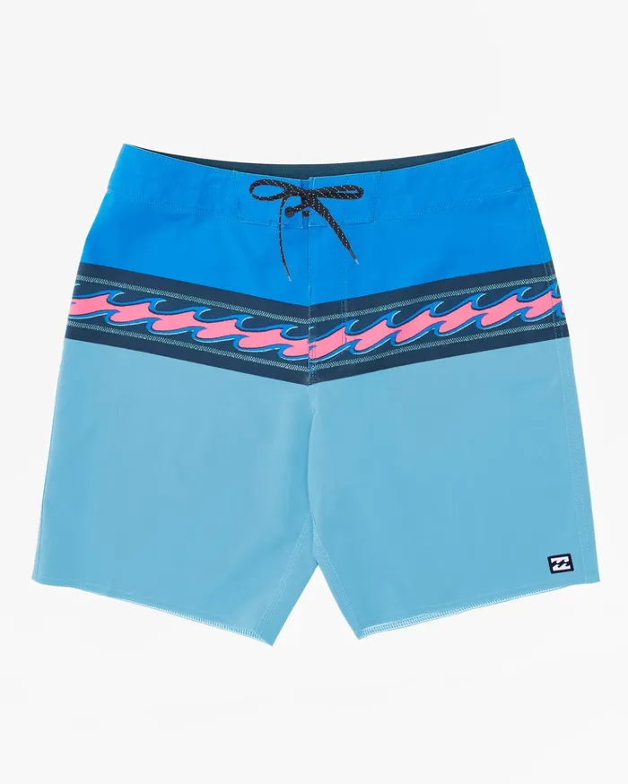 Billabong Momentum Pro Boardshorts 19quot Blue Men Performance Boardshorts
