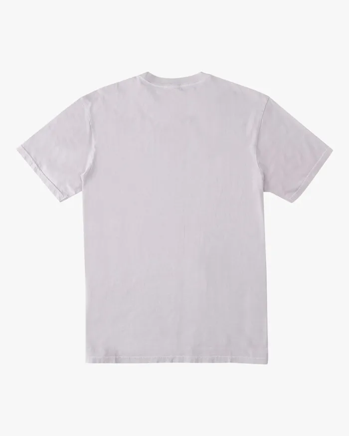 Billabong Montage Wave Washed Short Sleeve TShirt Light Lavender Men TShirts Billabong Montage Wave Washed Short Sleeve TShirt Light Lavender Men TShirts