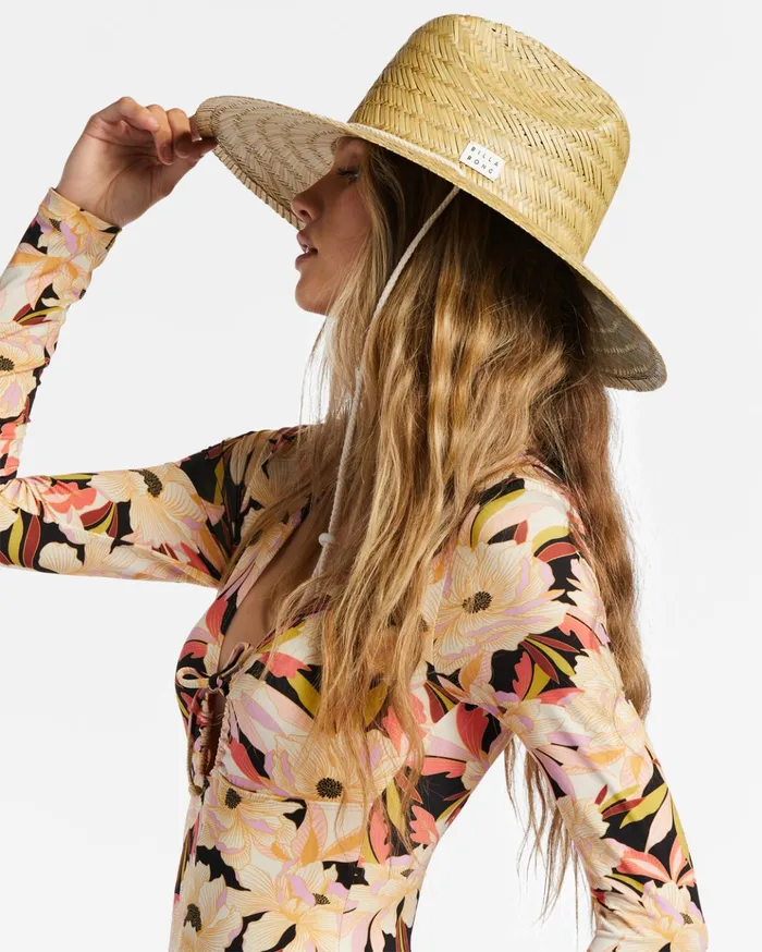 Billabong New Comer Straw Hat Natural Women Hats and Beanies Billabong New Comer Straw Hat Natural Women Hats and Beanies