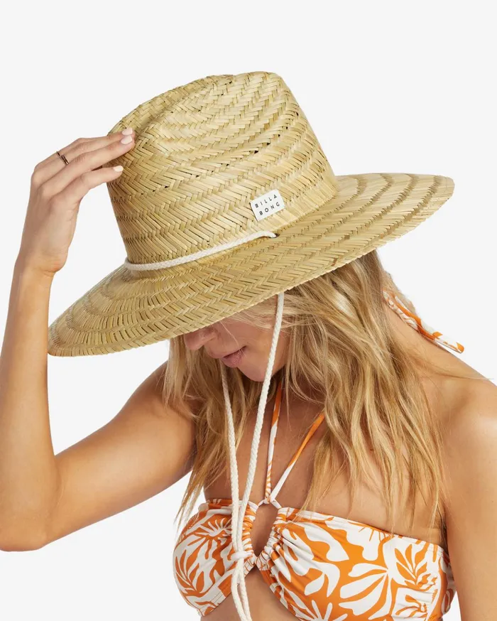 Billabong New Comer Straw Hat Natural Women Hats and Beanies Billabong New Comer Straw Hat Natural Women Hats and Beanies