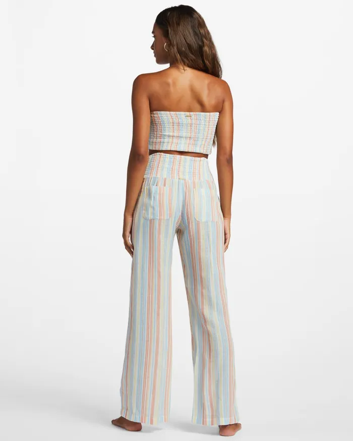 Billabong New Waves 2 Elastic Waist Pants Salt Crystal 6 Women Pants Billabong New Waves 2 Elastic Waist Pants Salt Crystal 6 Women Pants