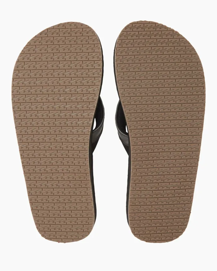Billabong Offshore Impact Sandals Black Men Flip Flops Billabong Offshore Impact Sandals Black Men Flip Flops