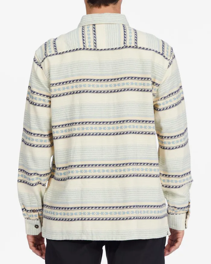Billabong Offshore Jacquard Flannel Shirt Birch Men Shirts Billabong Offshore Jacquard Flannel Shirt Birch Men Shirts