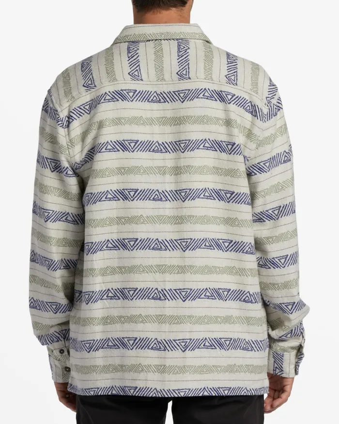 Billabong Offshore Jacquard Flannel Shirt Desert Men Shirts Billabong Offshore Jacquard Flannel Shirt Desert Men Shirts