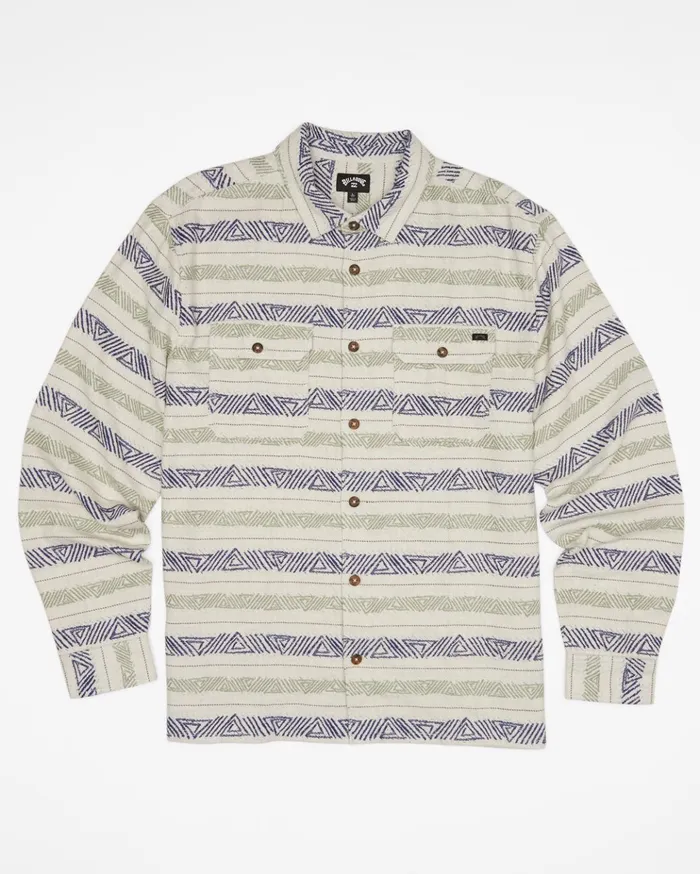 Billabong Offshore Jacquard Flannel Shirt Desert Men Shirts Billabong Offshore Jacquard Flannel Shirt Desert Men Shirts