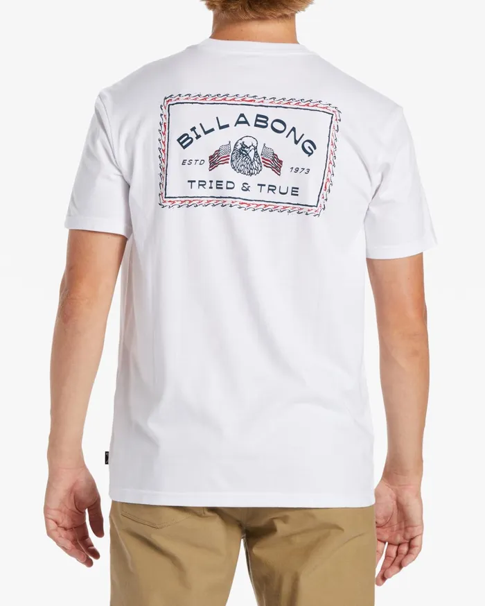 Billabong One Nation TShirt White Men TShirts Billabong One Nation TShirt White Men TShirts