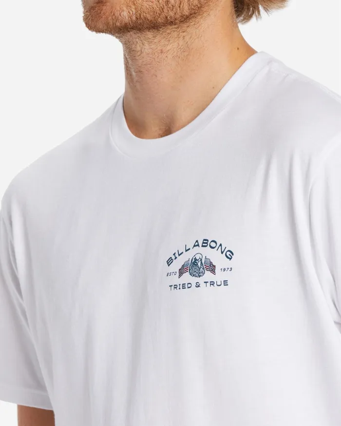 Billabong One Nation TShirt White Men TShirts Billabong One Nation TShirt White Men TShirts