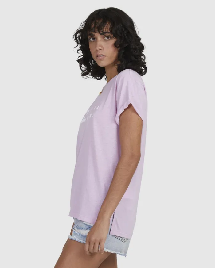 Billabong One Wave Burnout TShirt Orchid Women Graphic Tees and Tanks Billabong One Wave Burnout TShirt Orchid Women Graphic Tees and Tanks