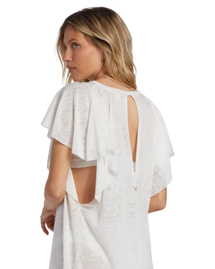 Billabong Out For Waves CoverUp Dress Salt Crystal 2 Women Dresses Billabong Out For Waves CoverUp Dress Salt Crystal 2 Women Dresses