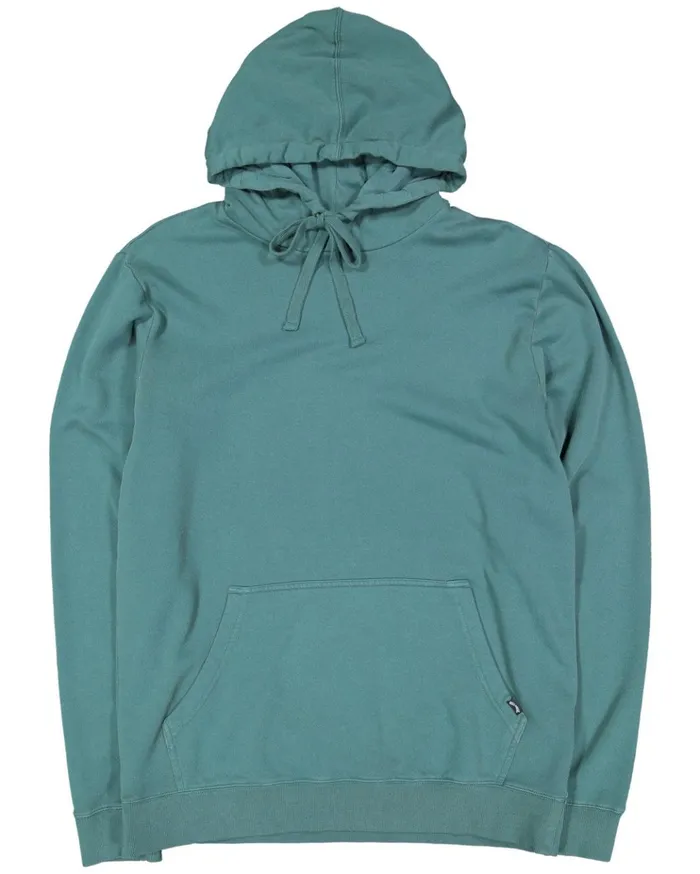 Billabong Overdyed Pop Pullover Hoodie Deep Teal Men Hoodies and Fleece Billabong Overdyed Pop Pullover Hoodie Deep Teal Men Hoodies and Fleece