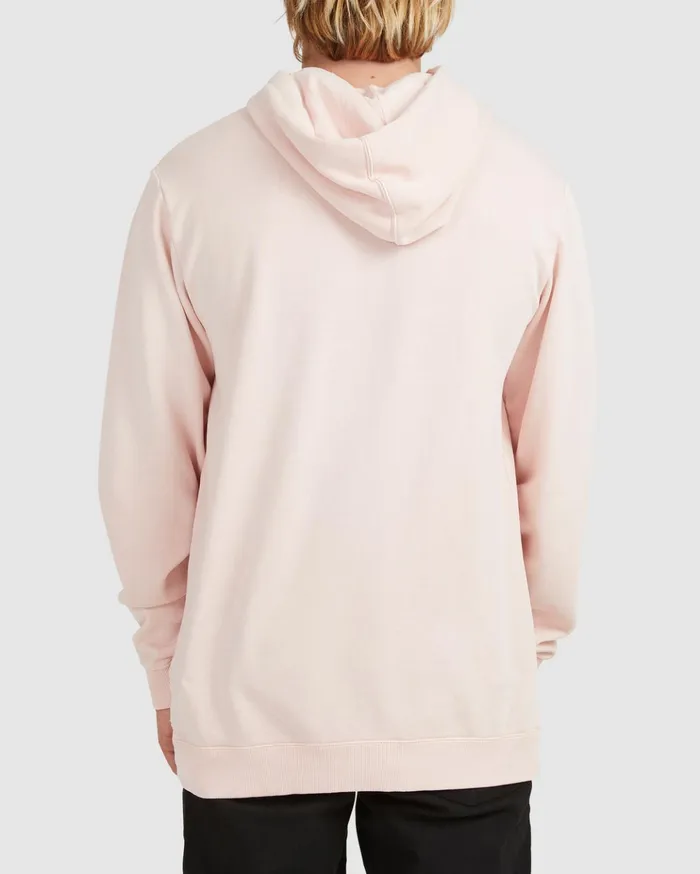 Billabong Overdyed Pop Pullover Hoodie Dusty Pink Men Hoodies and Fleece Billabong Overdyed Pop Pullover Hoodie Dusty Pink Men Hoodies and Fleece