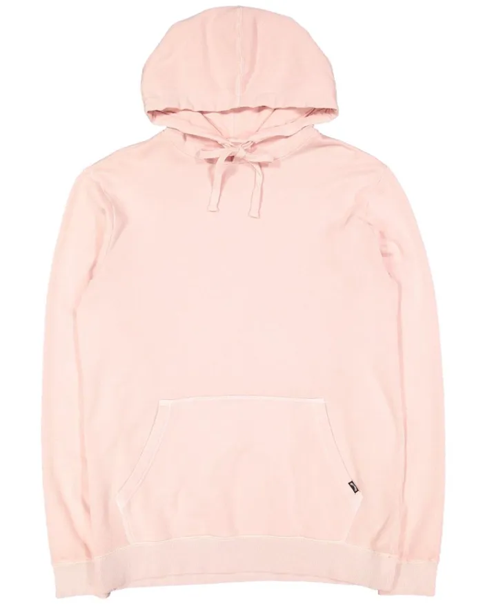 Billabong Overdyed Pop Pullover Hoodie Dusty Pink Men Hoodies and Fleece Billabong Overdyed Pop Pullover Hoodie Dusty Pink Men Hoodies and Fleece