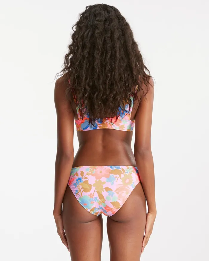 Billabong Pick Me Up Lowrider Bikini Bottoms Multi Women Bikini Bottoms