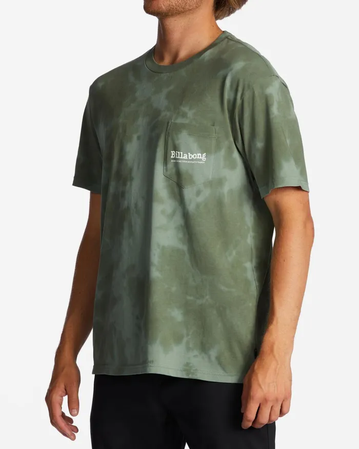 Billabong Pocket Wash Pocket TShirt Sage Men TShirts Billabong Pocket Wash Pocket TShirt Sage Men TShirts