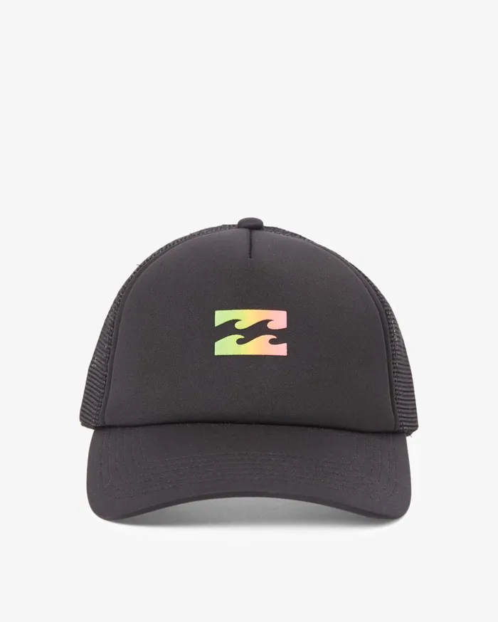 Billabong Podium Trucker Hat Neon Green Men Hats Billabong Podium Trucker Hat Neon Green Men Hats