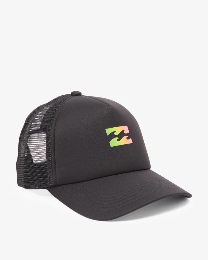 Billabong Podium Trucker Hat Neon Green Men Hats Billabong Podium Trucker Hat Neon Green Men Hats