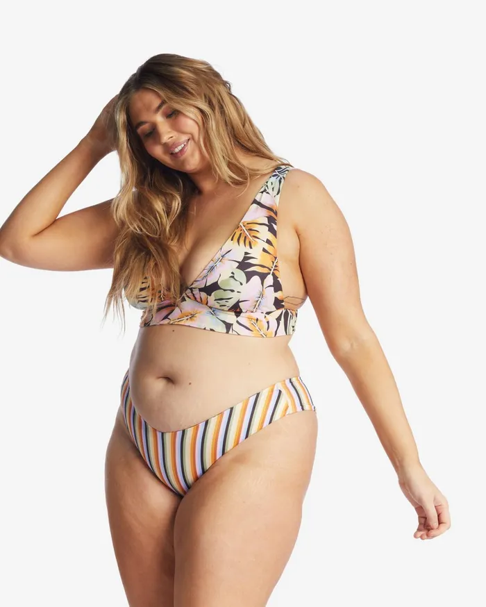 Billabong Postcards From Paradise Plunge Reversible Bikini Top Multi Women Bikini Tops Billabong Postcards From Paradise Plunge Reversible Bikini Top Multi Women Bikini Tops