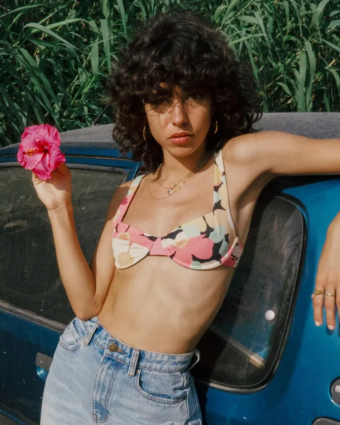 Billabong Pretty Daze Underwire Bikini Top Multi Women Bikini Tops