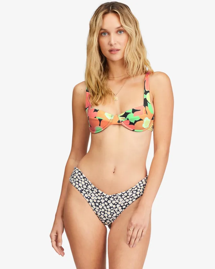 Billabong Pretty Daze Underwire Bikini Top Multi Women Bikini Tops Billabong Pretty Daze Underwire Bikini Top Multi Women Bikini Tops