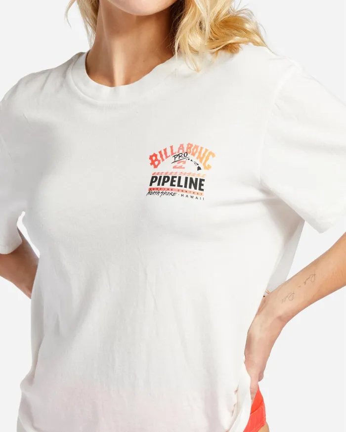 Billabong Pro Pipeline Floral Oversized TShirt Salt Crystal Women Graphic Tees and Tanks Billabong Pro Pipeline Floral Oversized TShirt Salt Crystal Women Graphic Tees and Tanks