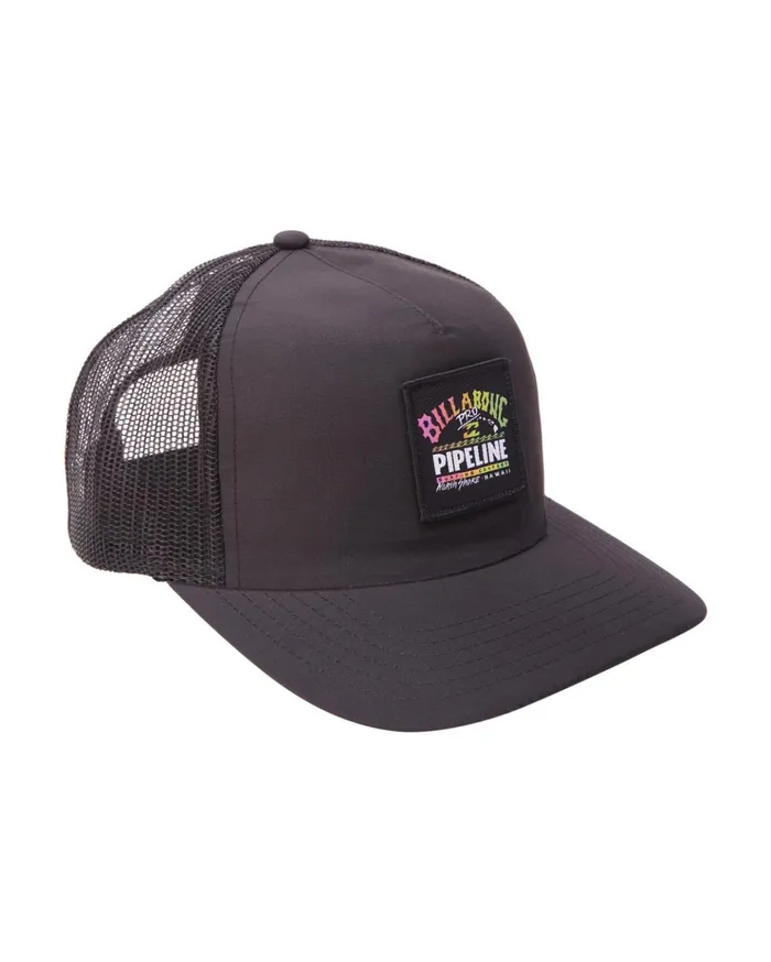 Billabong Pro Pipeline Trucker Hat Black Men Hats Billabong Pro Pipeline Trucker Hat Black Men Hats