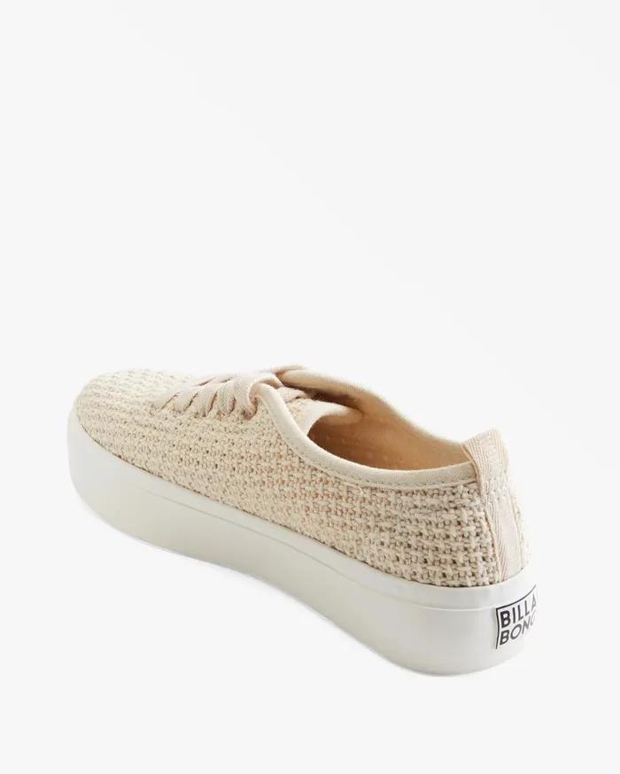 Billabong Puebla Canvas Platform Shoes Natural Women Shoes Billabong Puebla Canvas Platform Shoes Natural Women Shoes