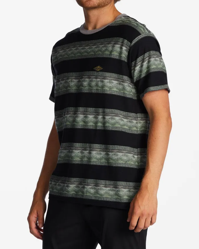 Billabong Reno TShirt Washed Black Men TShirts Billabong Reno TShirt Washed Black Men TShirts