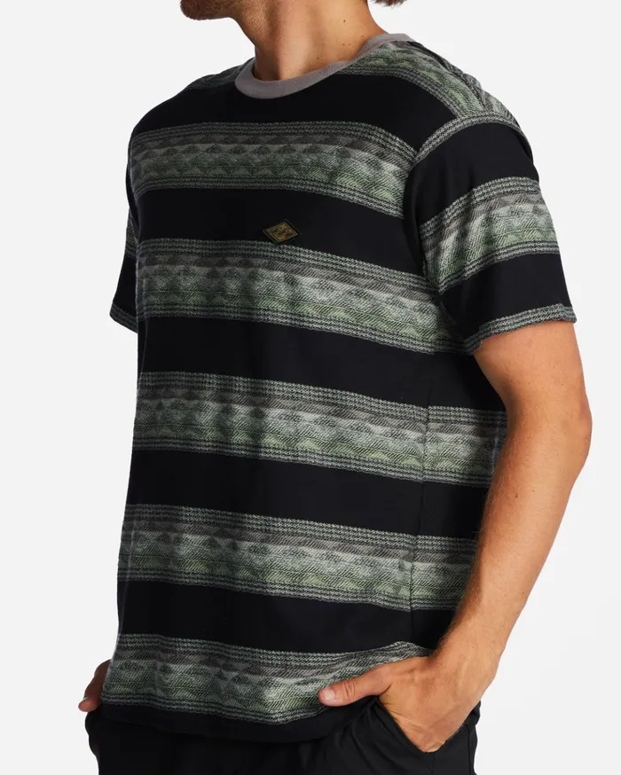 Billabong Reno TShirt Washed Black Men TShirts Billabong Reno TShirt Washed Black Men TShirts