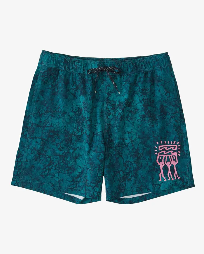 Billabong Riot Layback 17quot Boardshorts Marine Men Elastic Waist Boardshorts Billabong Riot Layback 17quot Boardshorts Marine Men Elastic Waist Boardshorts