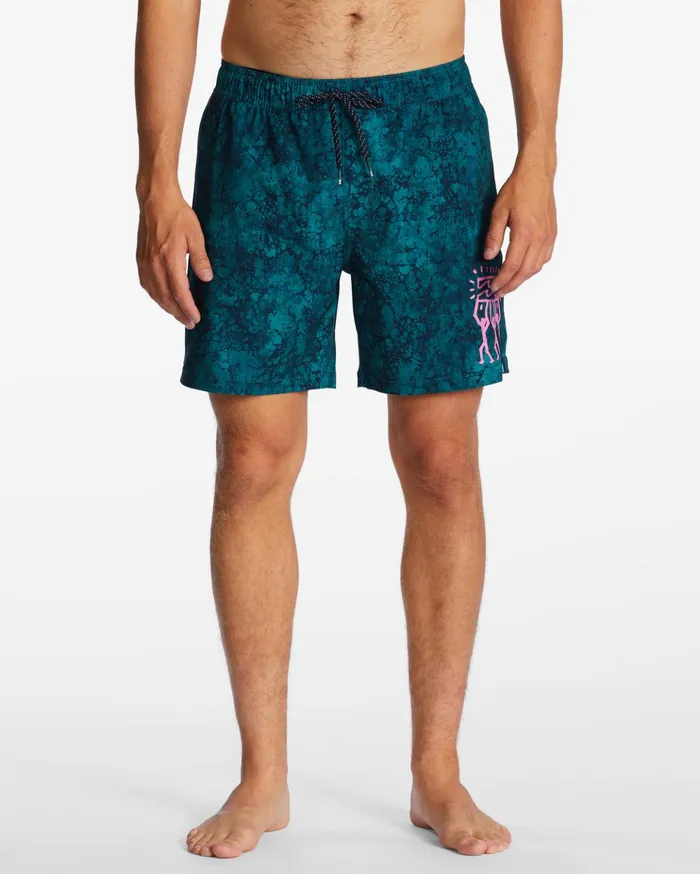 Billabong Riot Layback 17quot Boardshorts Marine Men Elastic Waist Boardshorts Billabong Riot Layback 17quot Boardshorts Marine Men Elastic Waist Boardshorts