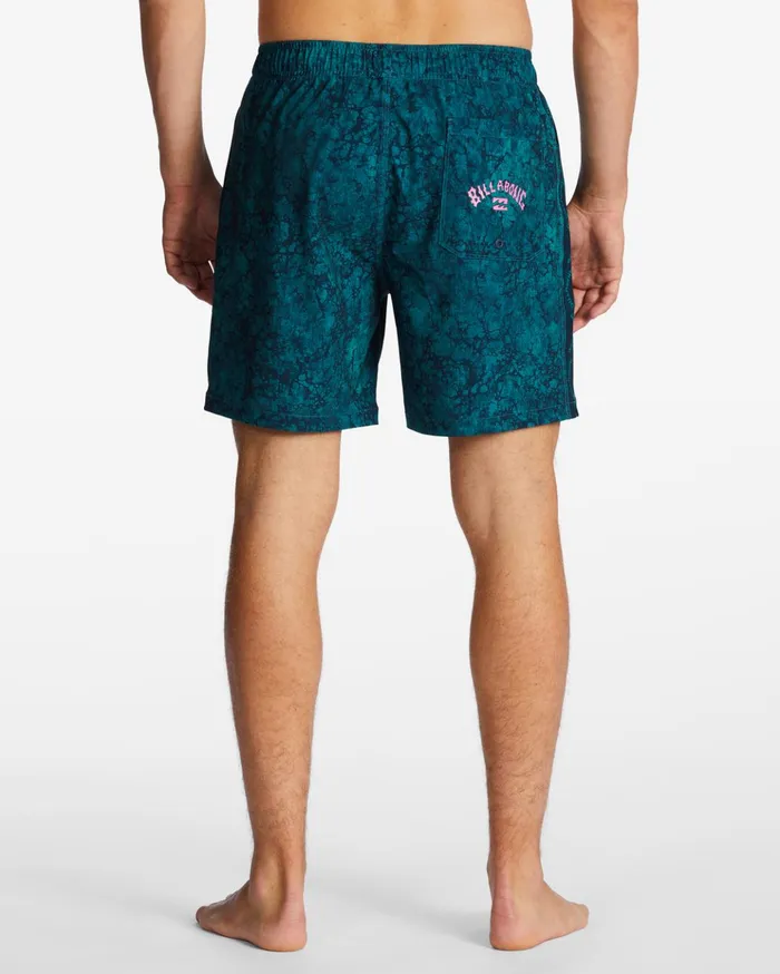 Billabong Riot Layback 17quot Boardshorts Marine Men Elastic Waist Boardshorts Billabong Riot Layback 17quot Boardshorts Marine Men Elastic Waist Boardshorts