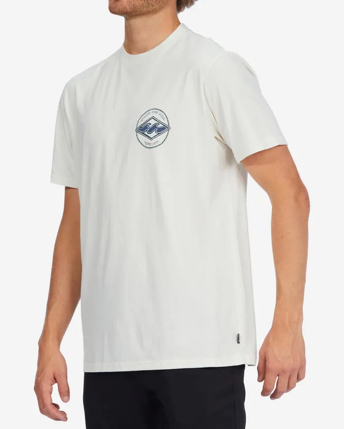 Billabong Rotor Diamond Short Sleeve TShirt Off White Men TShirts Billabong Rotor Diamond Short Sleeve TShirt Off White Men TShirts