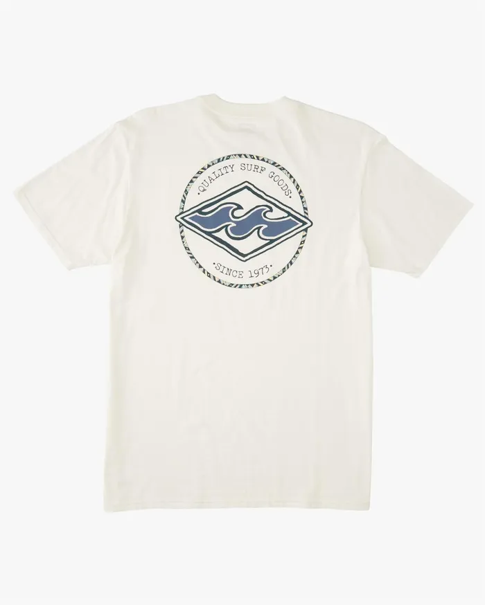 Billabong Rotor Diamond Short Sleeve TShirt Off White Men TShirts Billabong Rotor Diamond Short Sleeve TShirt Off White Men TShirts