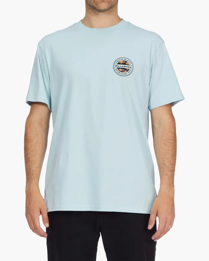 Billabong Rotor Fill Short Sleeve TShirt Coastal Men TShirts
