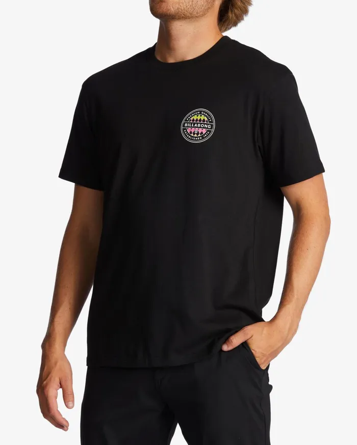 Billabong Rotor TShirt Black Men TShirts Billabong Rotor TShirt Black Men TShirts