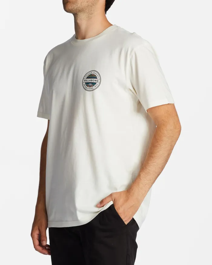 Billabong Rotor TShirt Off White Men TShirts Billabong Rotor TShirt Off White Men TShirts