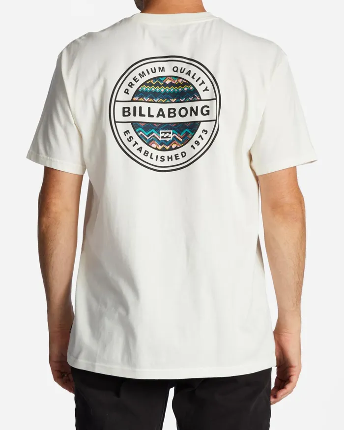 Billabong Rotor TShirt Off White Men TShirts Billabong Rotor TShirt Off White Men TShirts