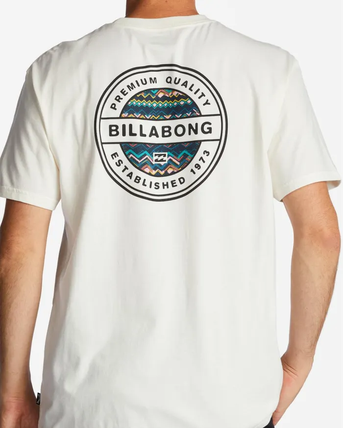Billabong Rotor TShirt Off White Men TShirts Billabong Rotor TShirt Off White Men TShirts