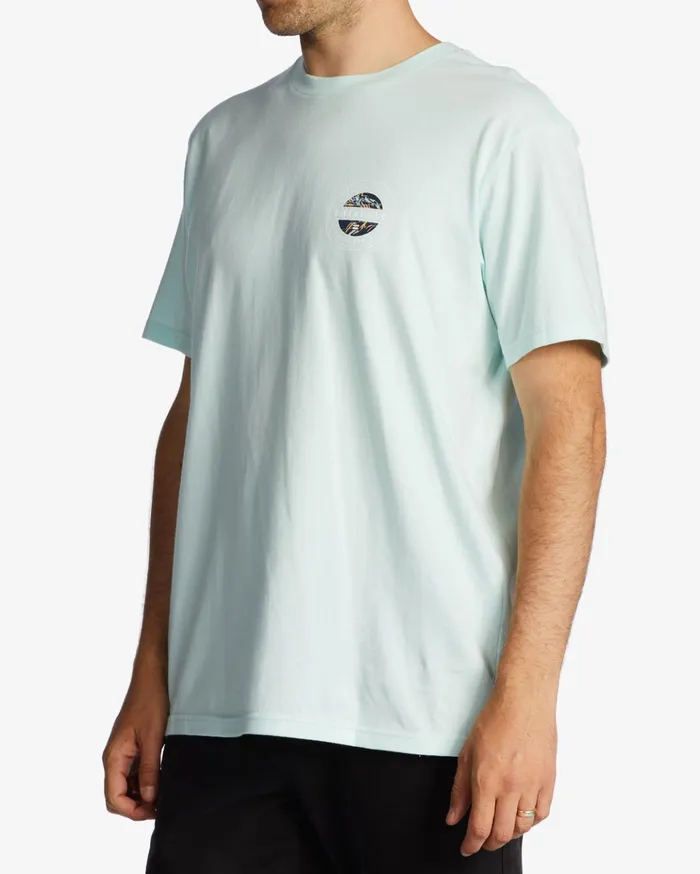Billabong Rotor TShirt Seaglass Men TShirts Billabong Rotor TShirt Seaglass Men TShirts