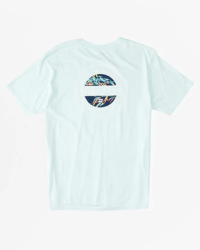 Billabong Rotor TShirt Seaglass Men TShirts Billabong Rotor TShirt Seaglass Men TShirts