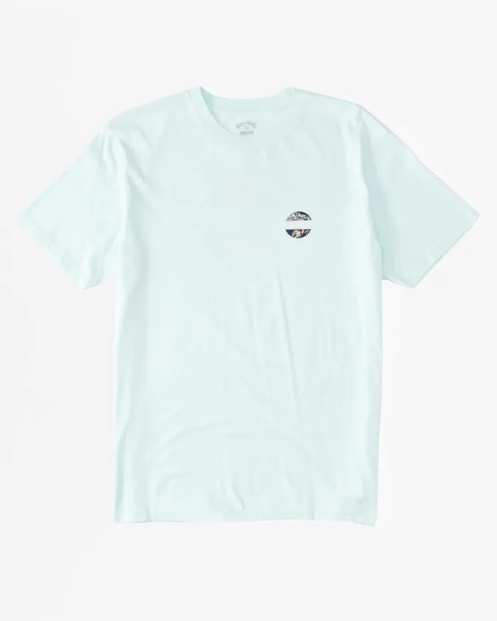 Billabong Rotor TShirt Seaglass Men TShirts Billabong Rotor TShirt Seaglass Men TShirts