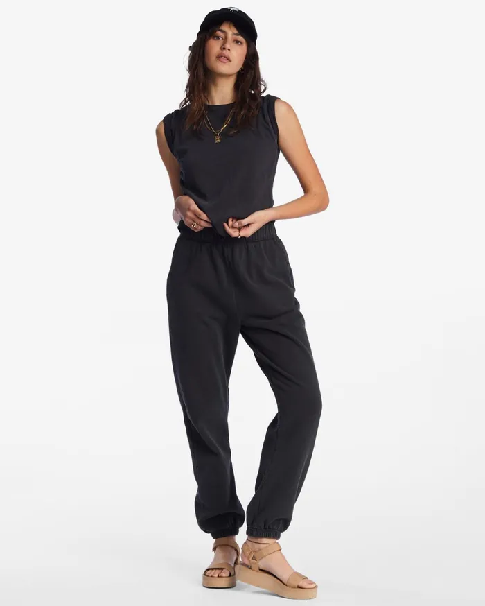 Billabong Saturday Sweatpants Black Sands Women Pants