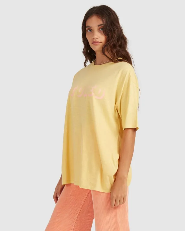 Billabong Search For Stoke Boyfriend TShirt Sunburst Women Graphic Tees and Tanks Billabong Search For Stoke Boyfriend TShirt Sunburst Women Graphic Tees and Tanks