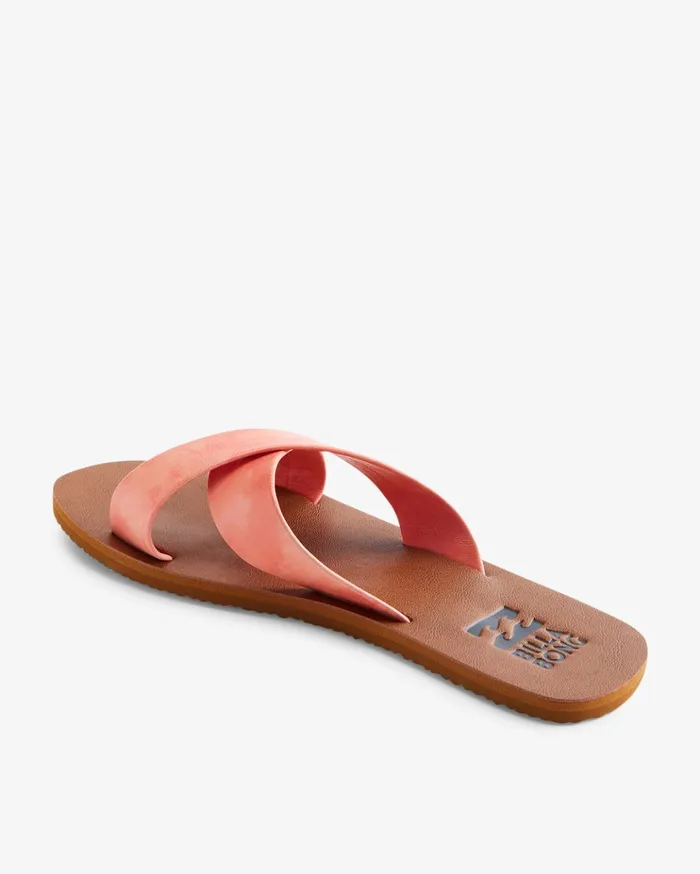 Billabong See Thru Me Single Strap Sandals Orange Crush Women Shoes Billabong See Thru Me Single Strap Sandals Orange Crush Women Shoes