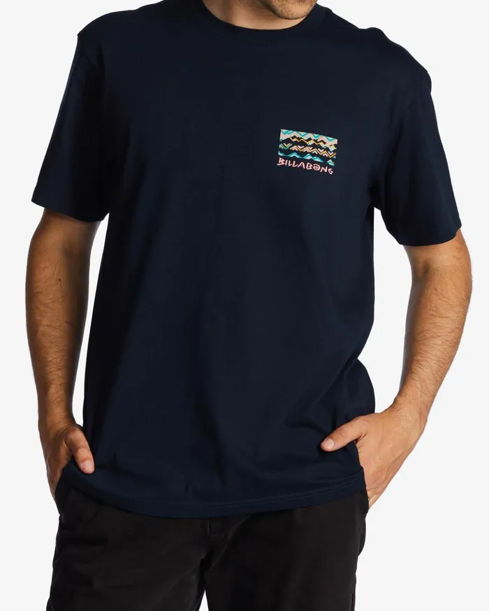 Billabong Segment TShirt Navy Men TShirts