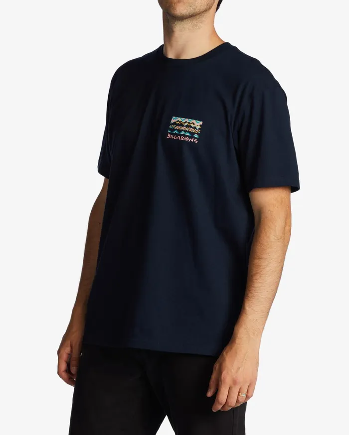 Billabong Segment TShirt Navy Men TShirts Billabong Segment TShirt Navy Men TShirts