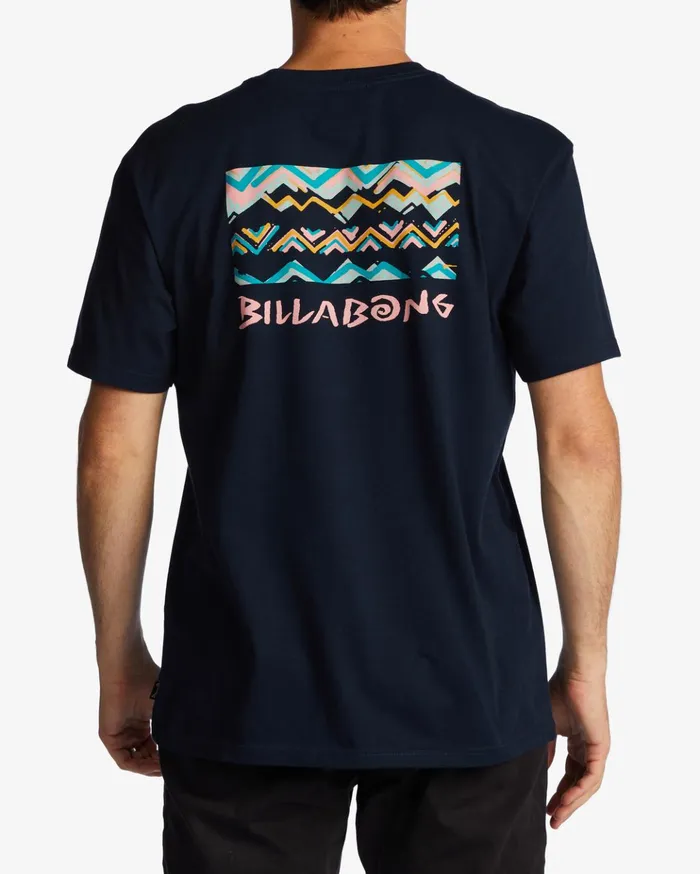 Billabong Segment TShirt Navy Men TShirts Billabong Segment TShirt Navy Men TShirts